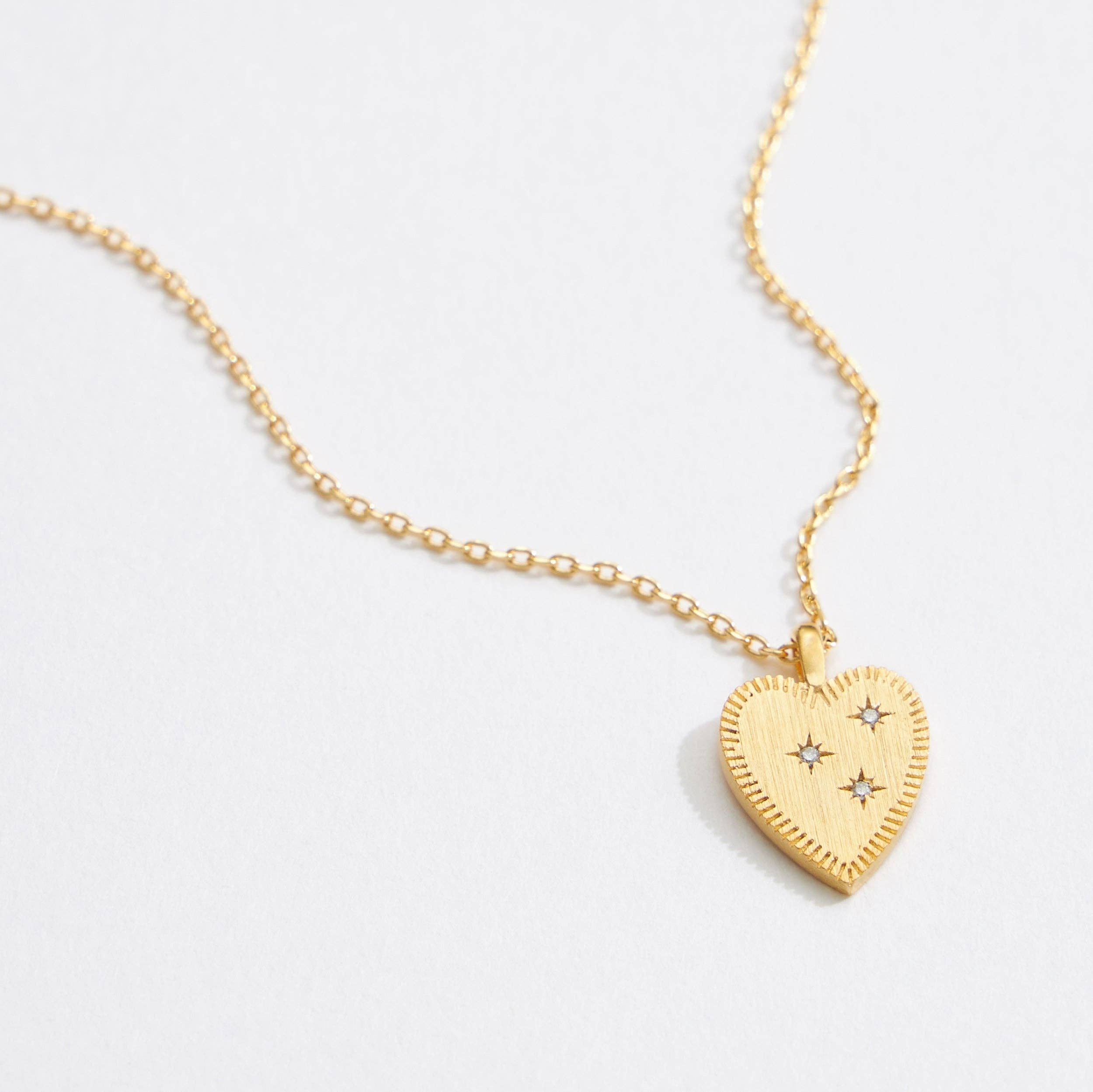 Heart w/Star Necklace