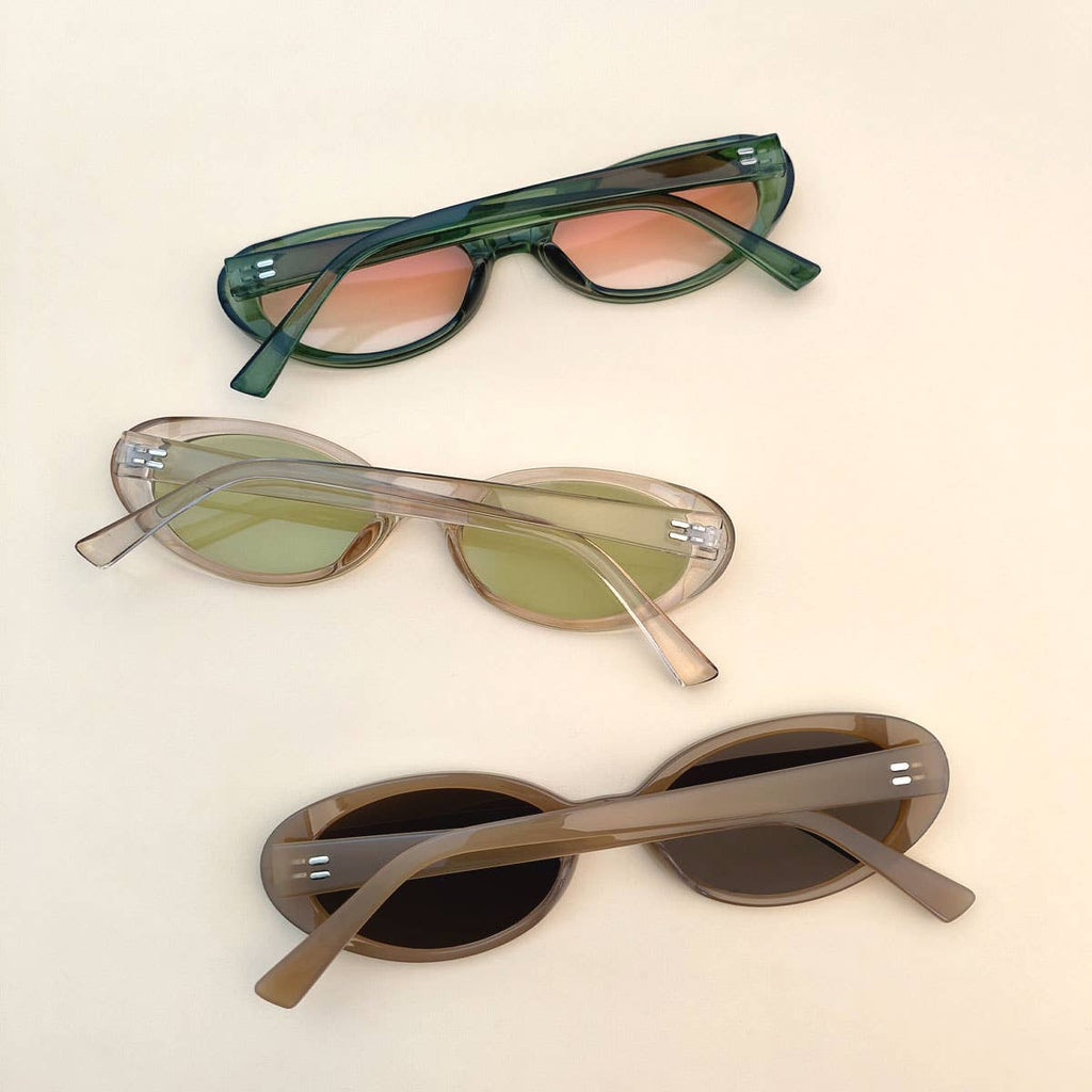 Morgan Oval Retro Sunglasses