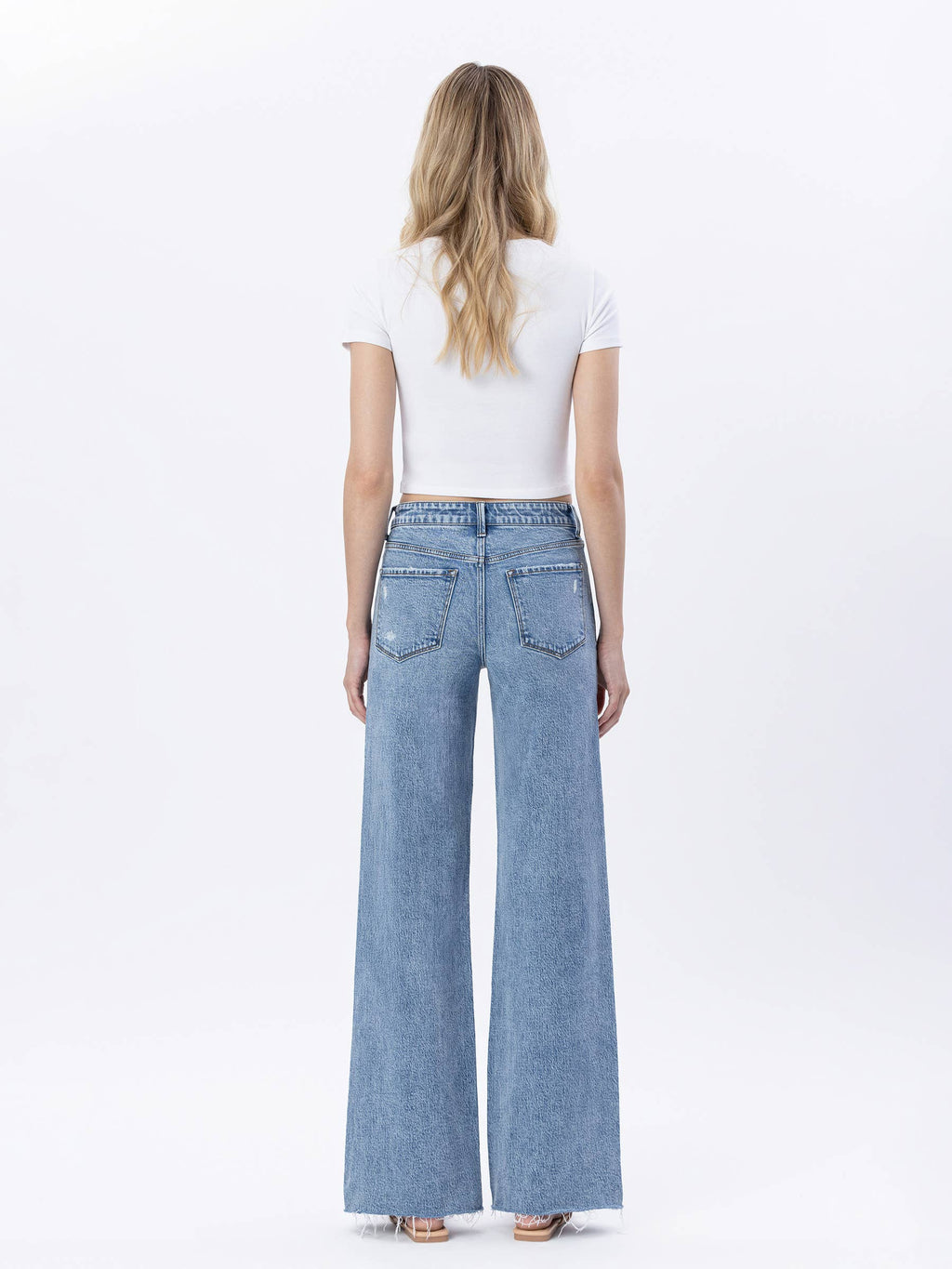 Bekah Raw Hem Denim