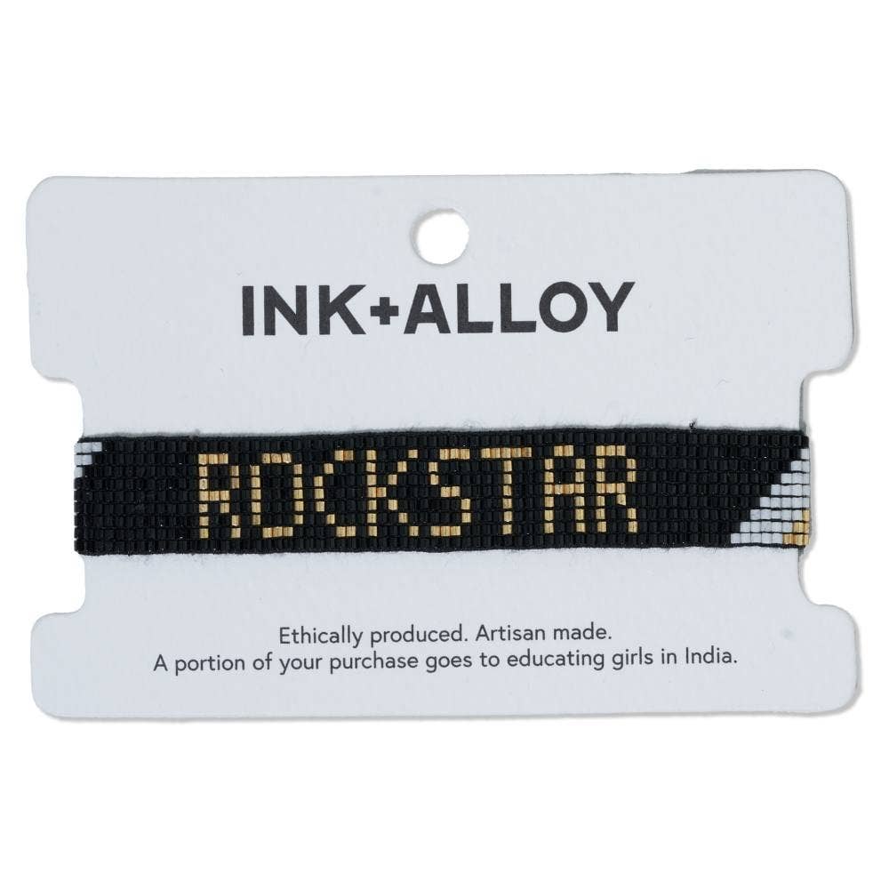 'Rockstar' Beaded Bracelet