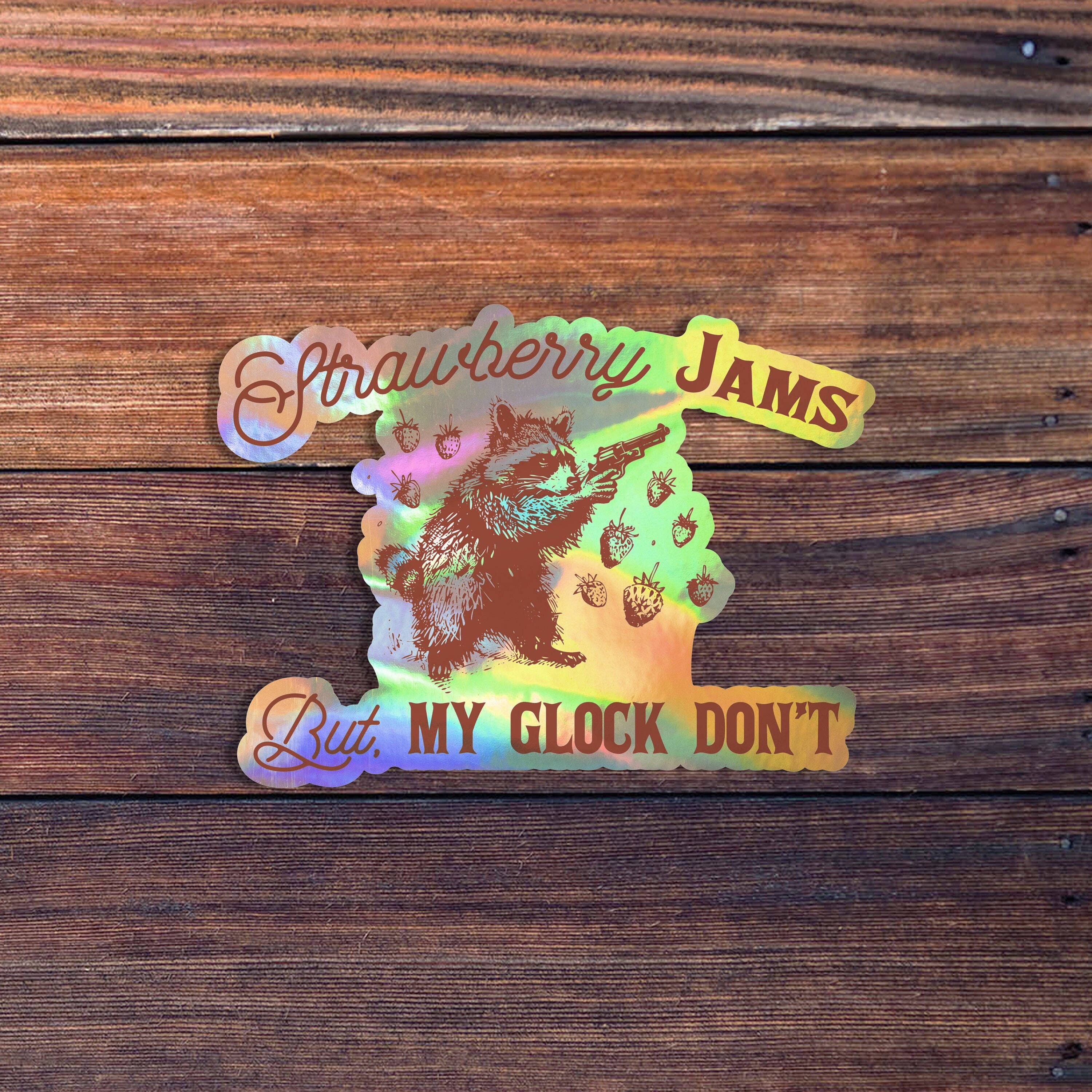 Strawberry Jams... Sticker