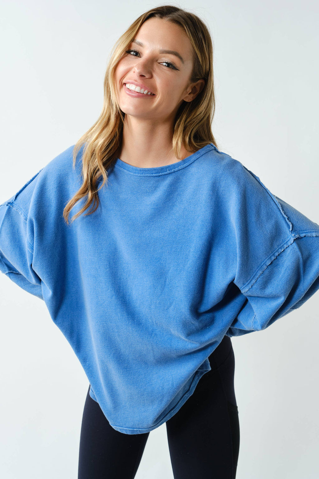 Clarice Oversized LS Top