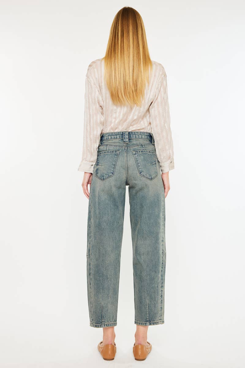 Leah Barrel Jeans