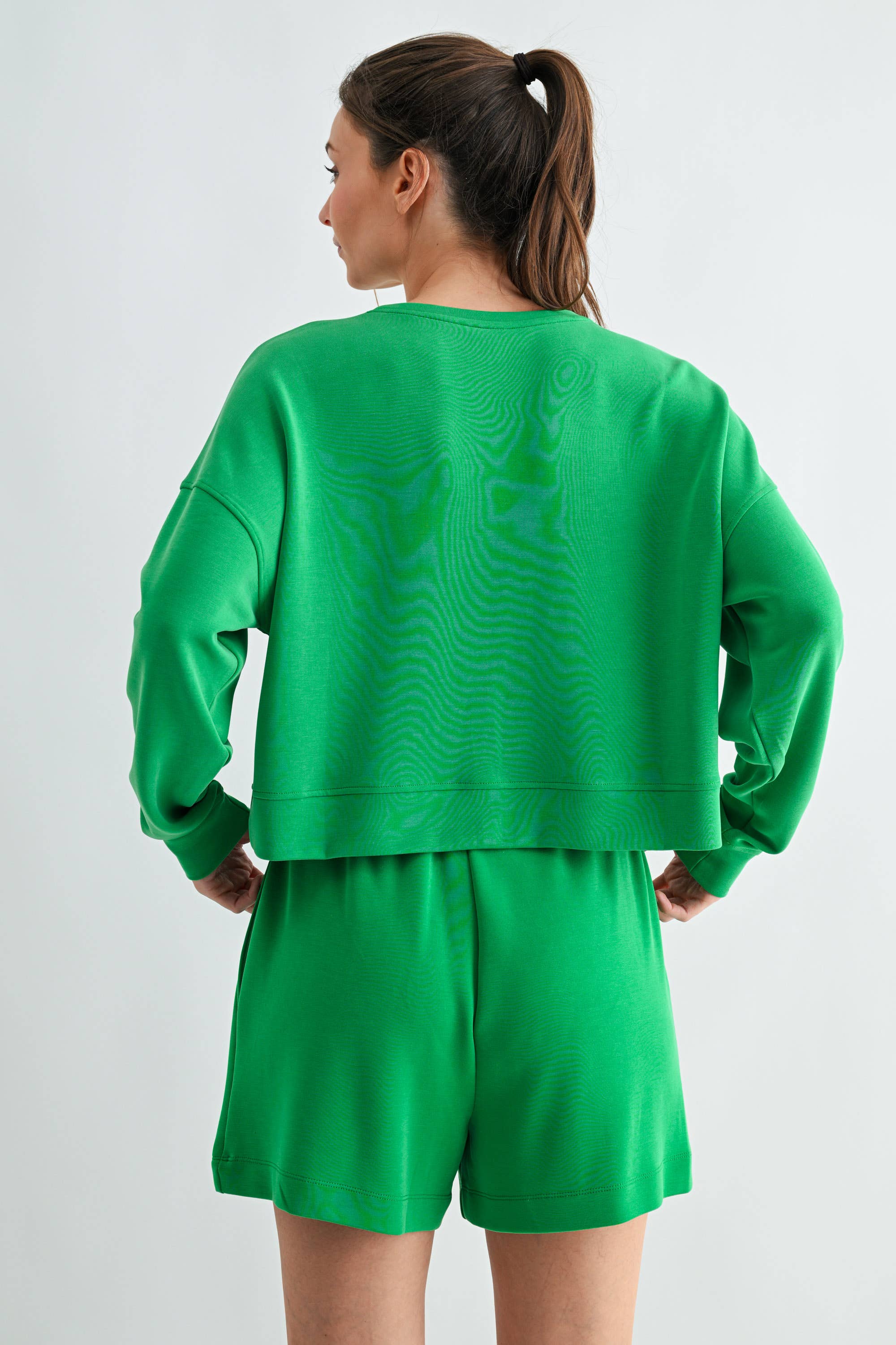 Laguna Dropped Shoulder Sweatshirt