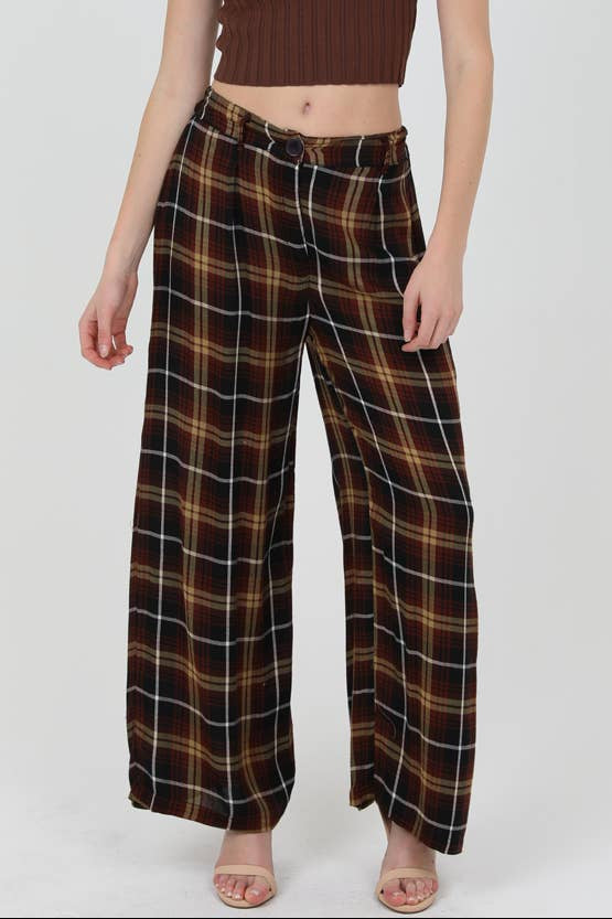 Autumn Plaid Pants