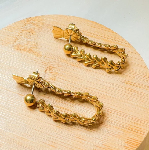 Chain Link Earrings
