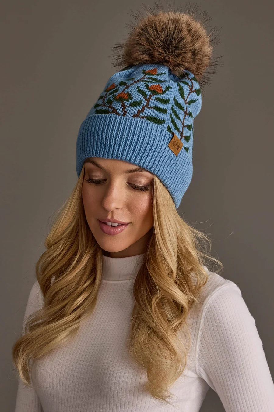 Knit Pom Hat