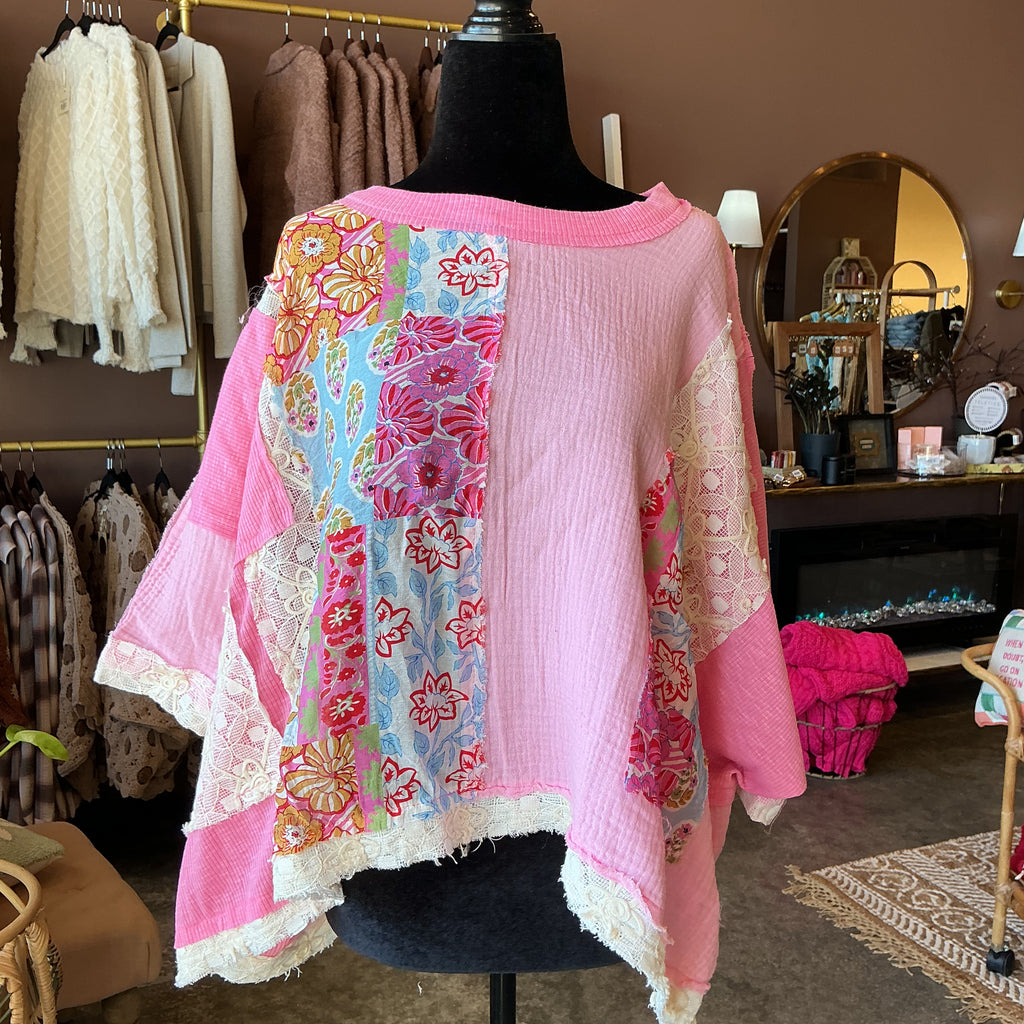 Candy Crochet Top