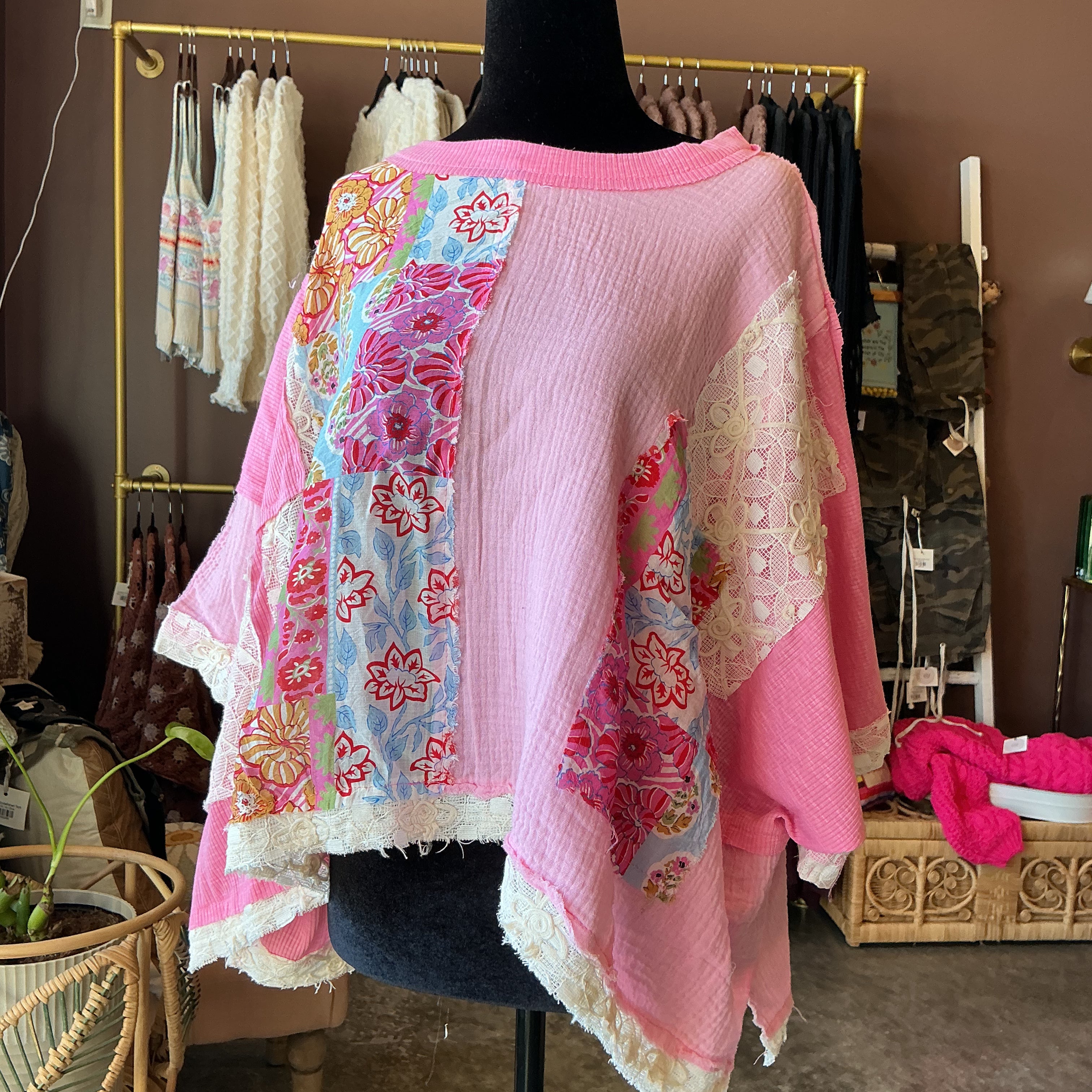 Candy Crochet Top