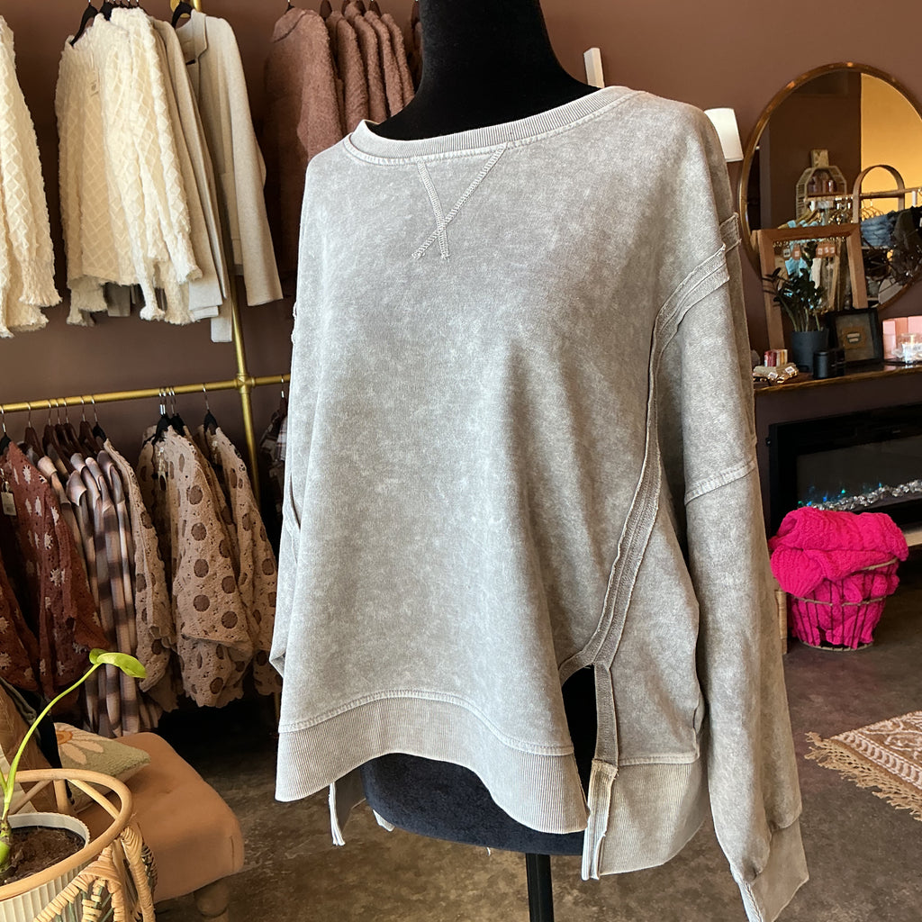 Tara Burnout Sweatshirt