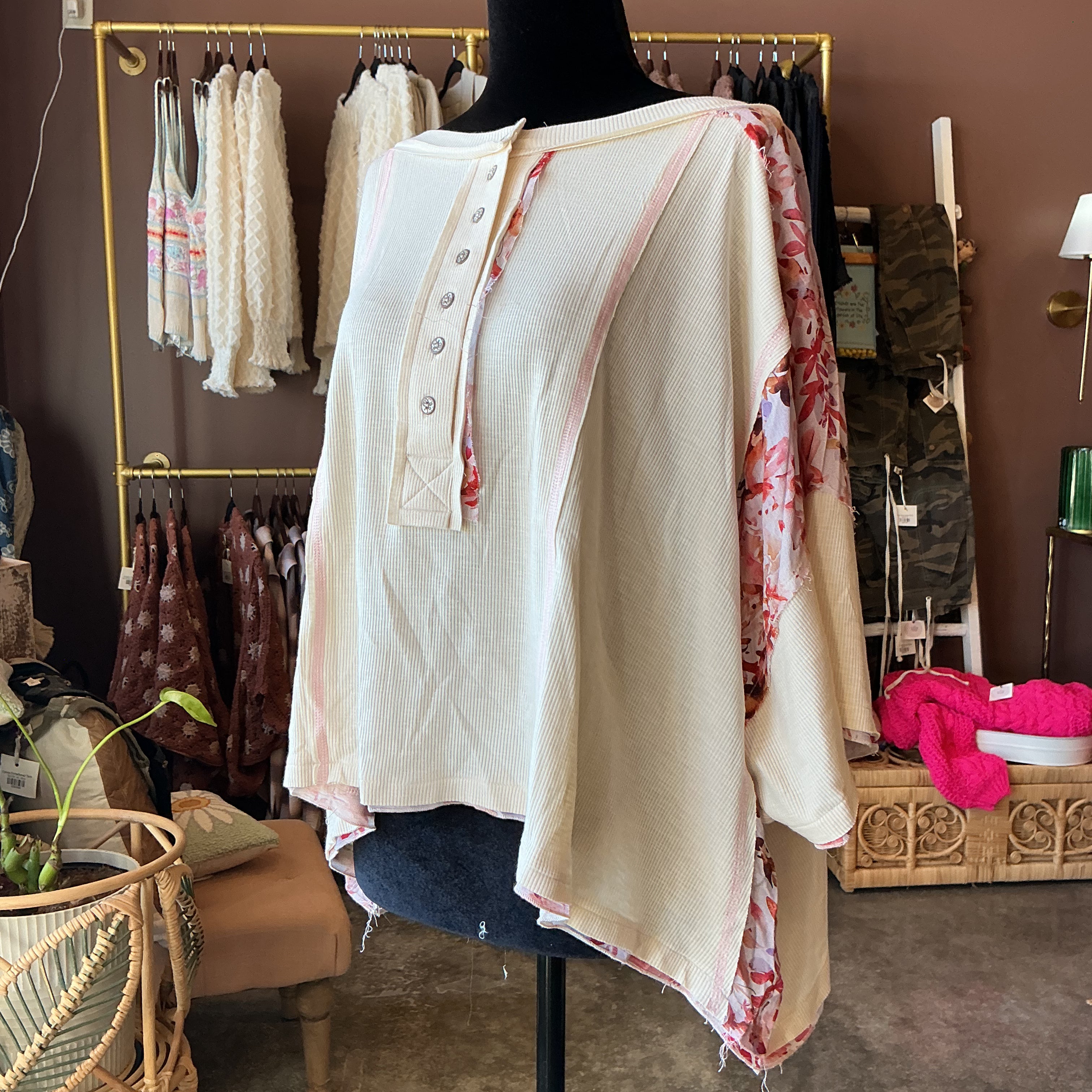 Krista Oversized Henley