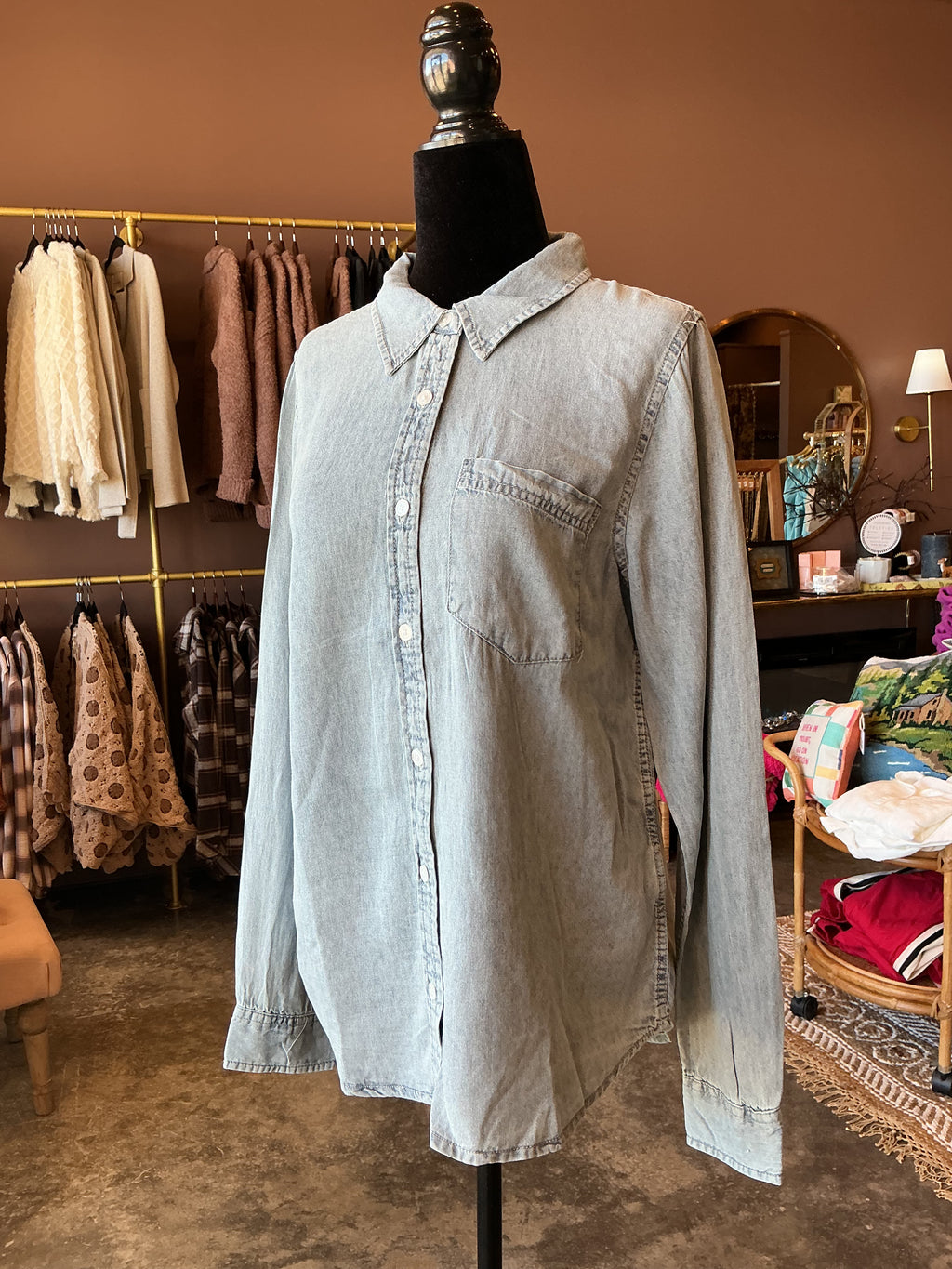 Shay Denim Shirt