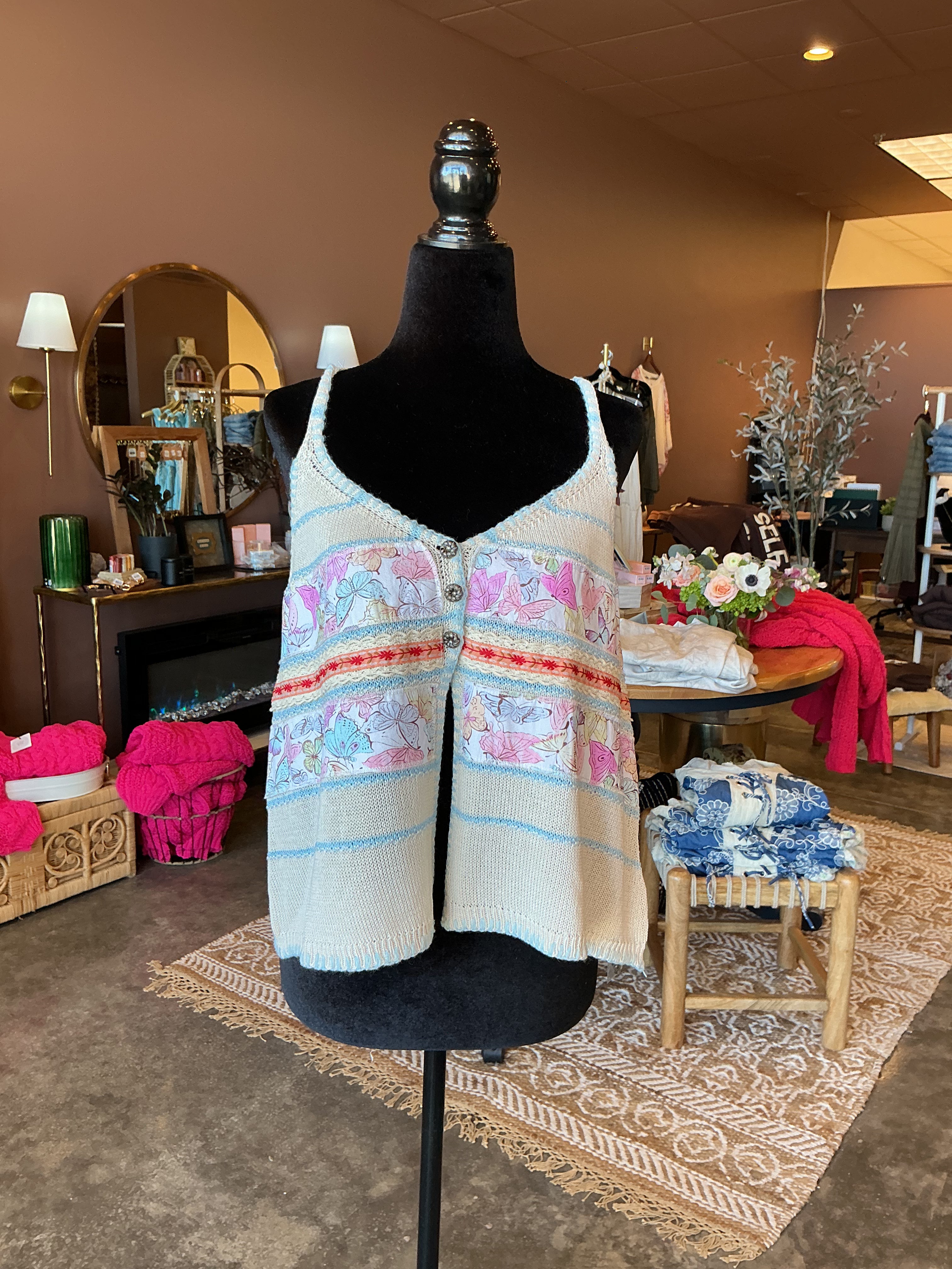 Lyla Crochet Tank