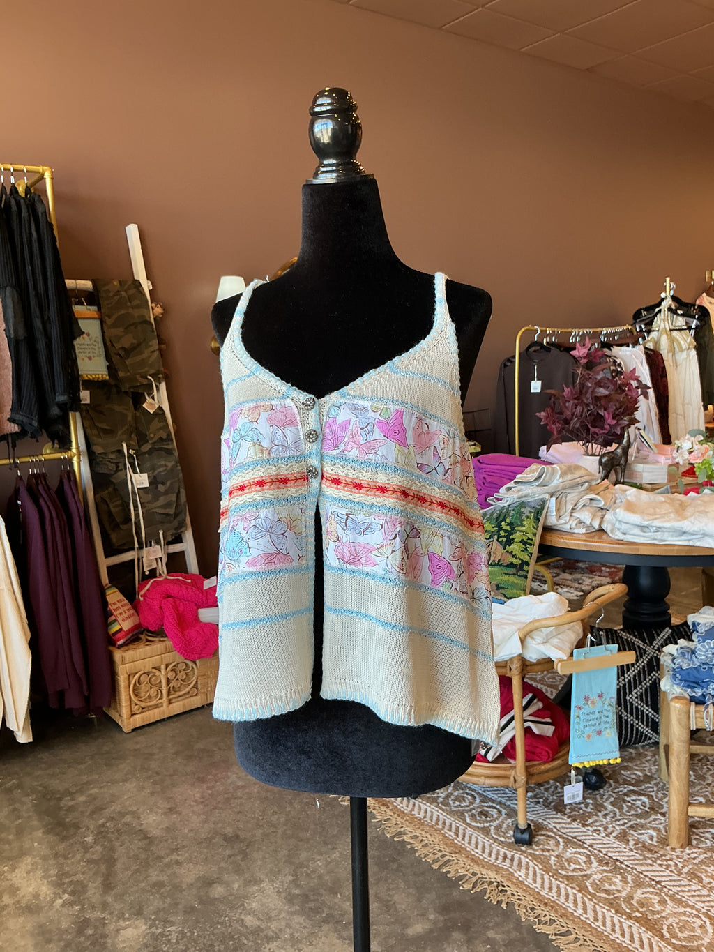 Lyla Crochet Tank