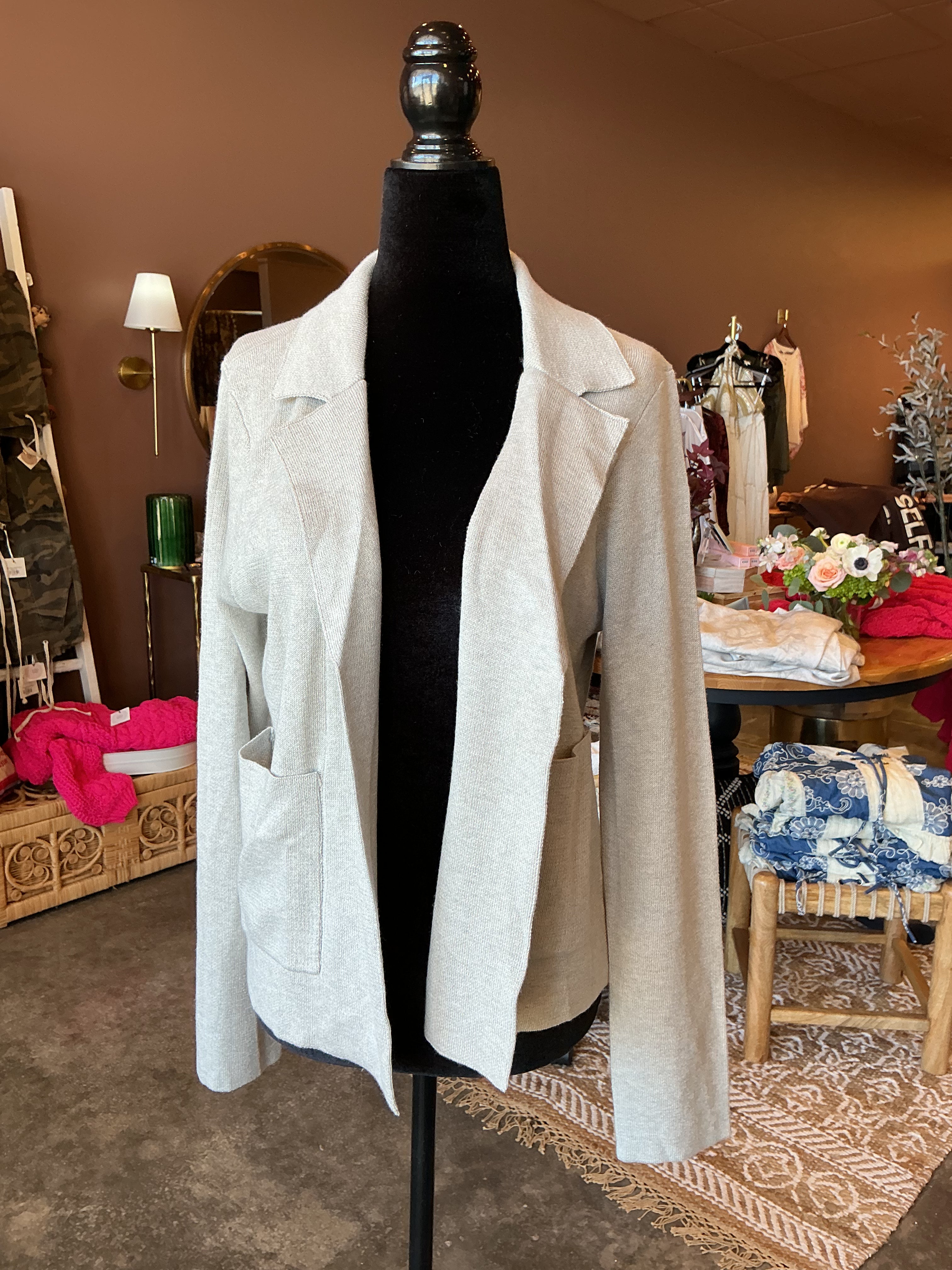 Naomi Blazer Sweater