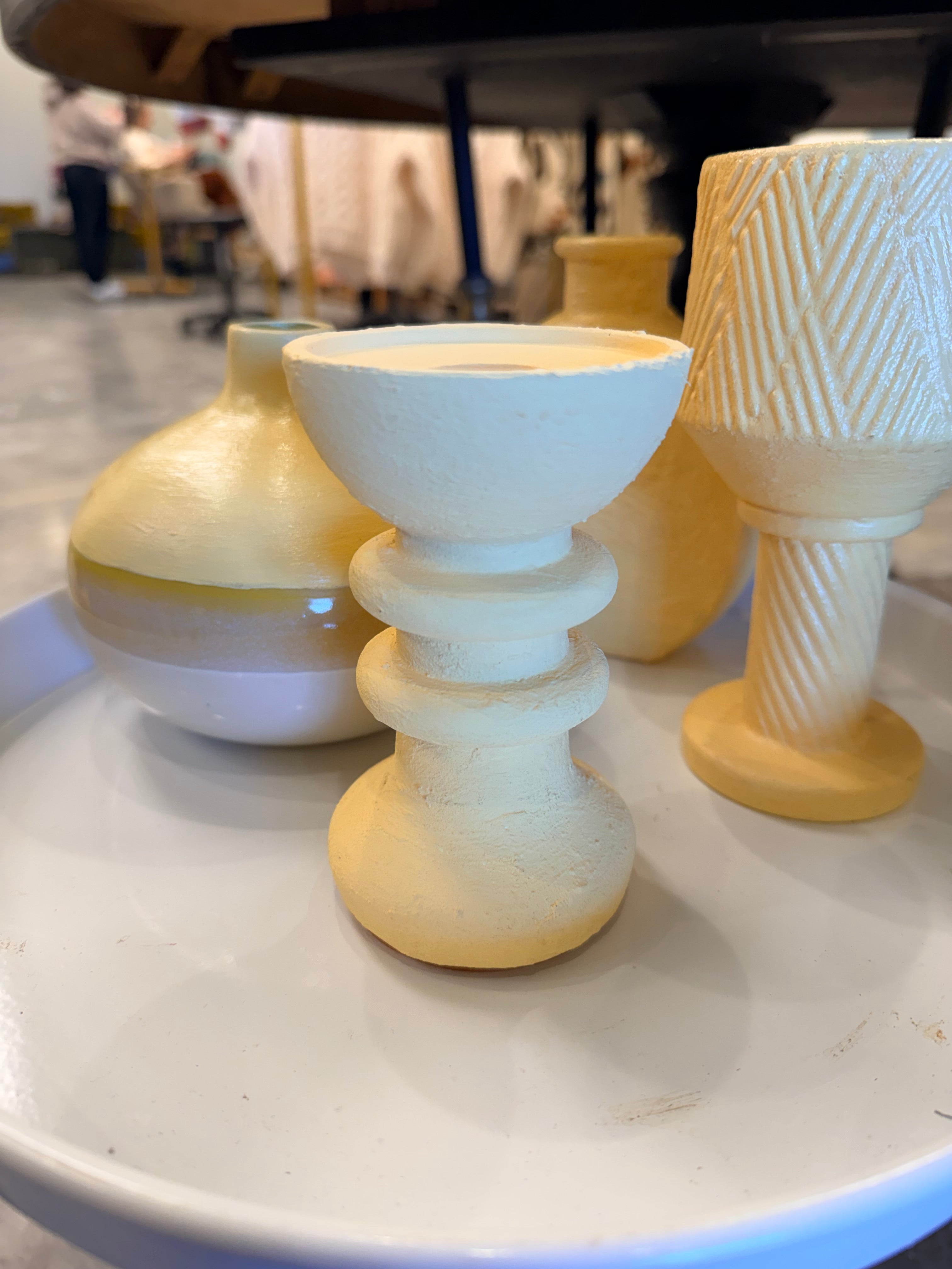HBC Yellow Candlestick