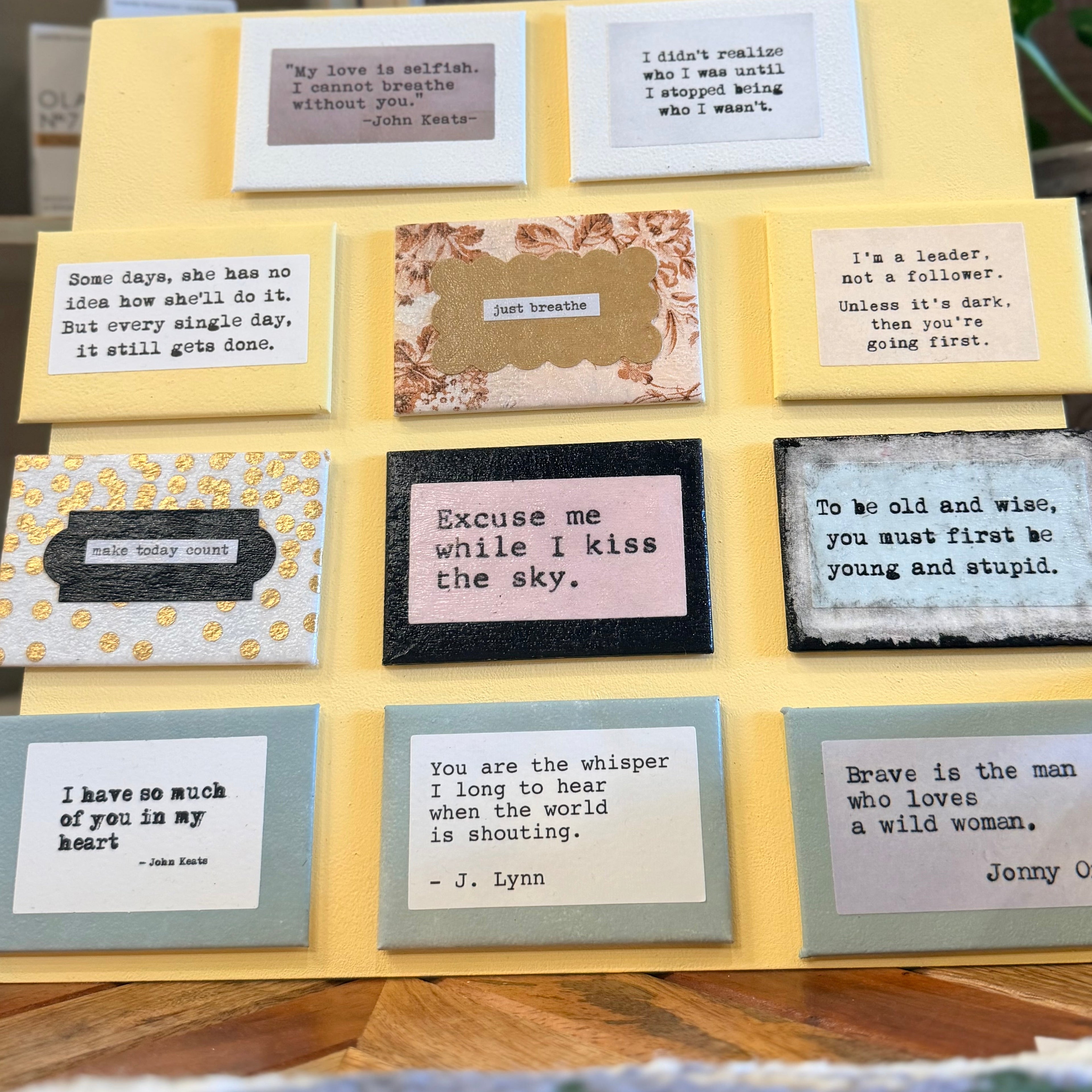 HBC "Brave Man/Wild Woman" Magnet