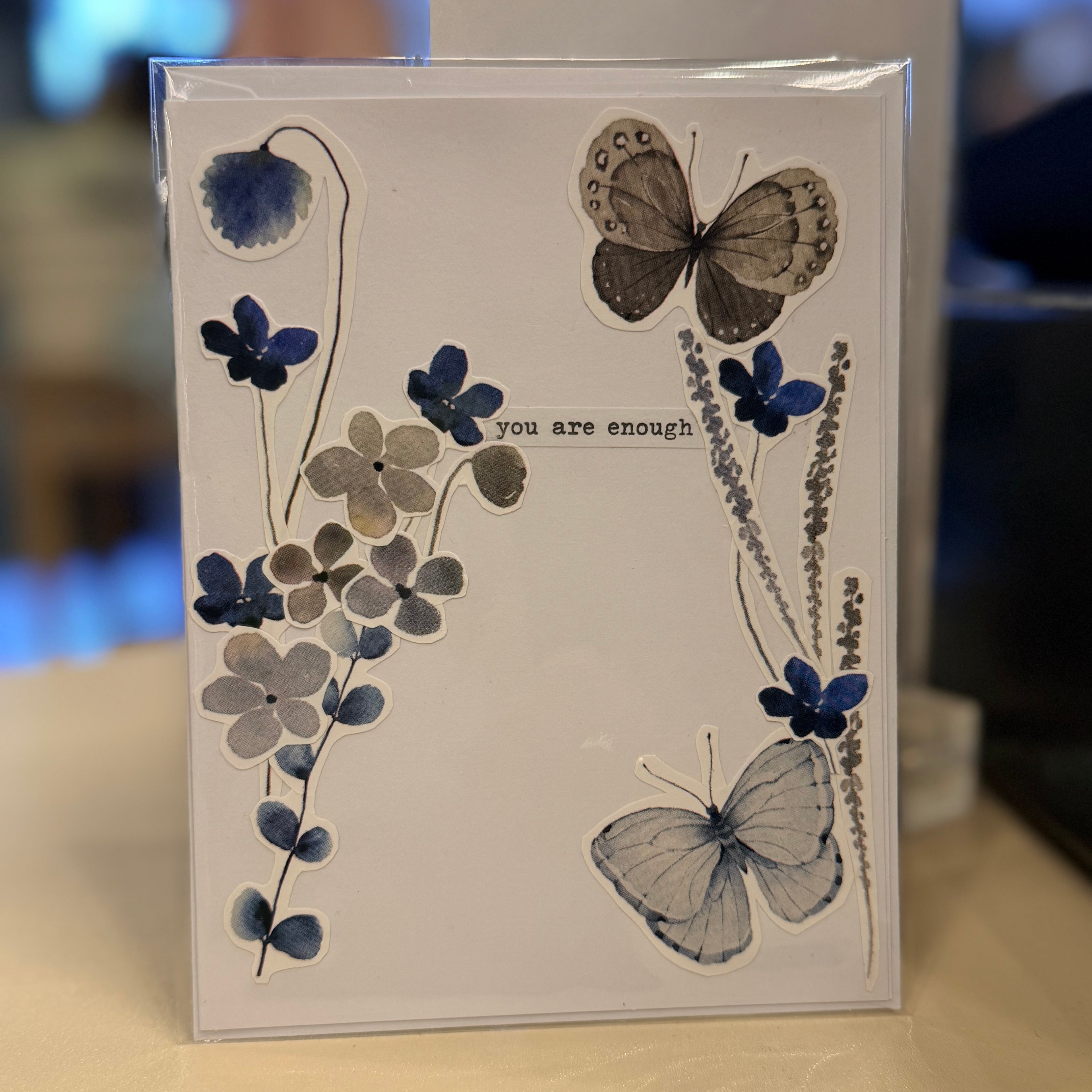 HBC: 'You Are Enough' Gr. Card (blank inside)