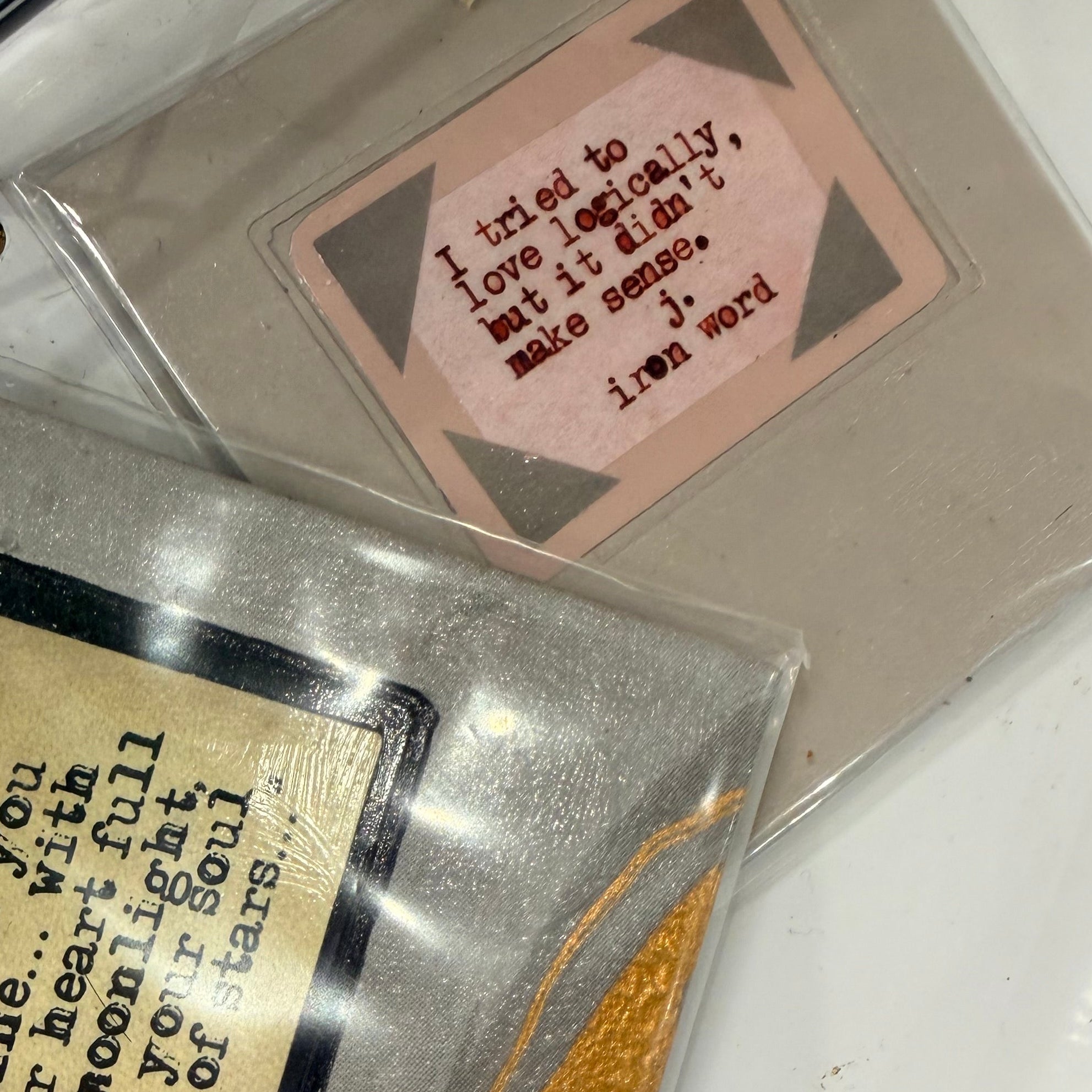 HBC "Love Logic" Square Frame Magnet