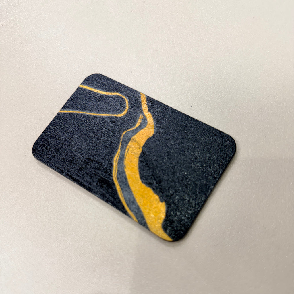 HBC Black Marble Magnet