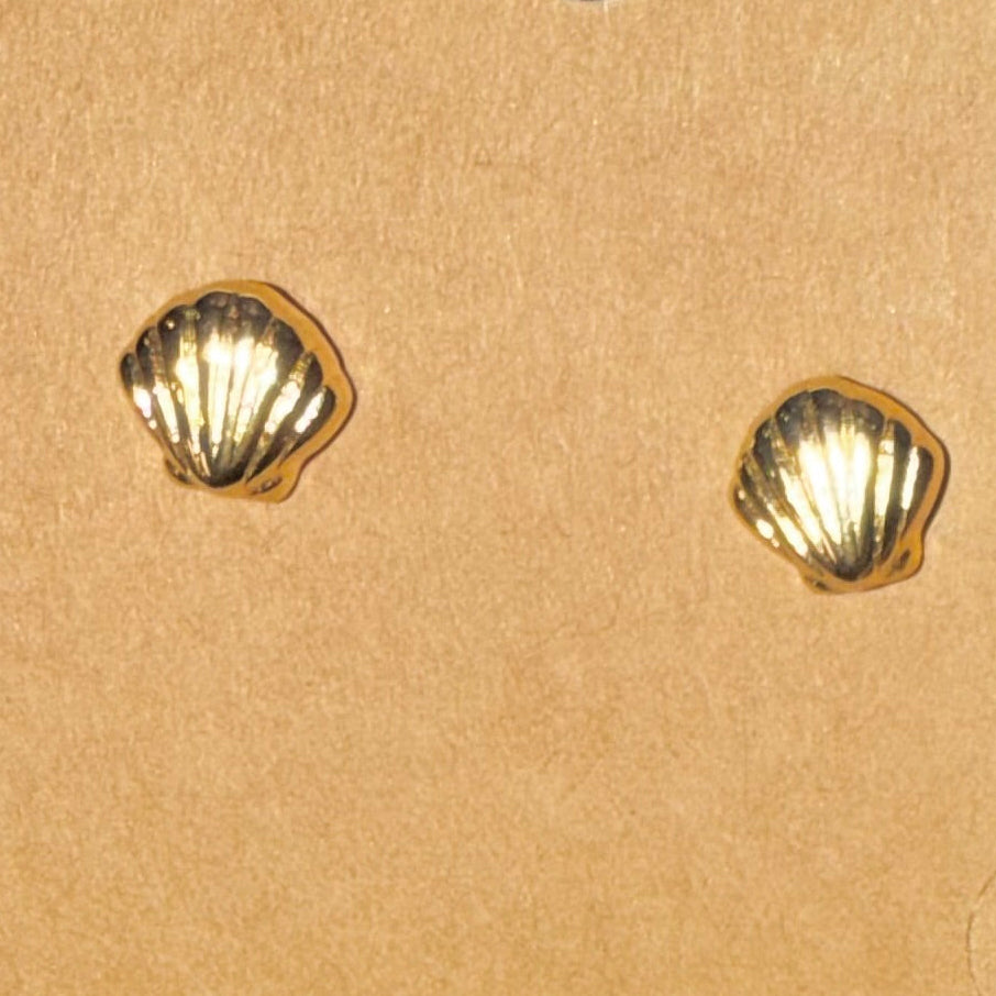 She Sells Seashells Fashion Stud Earrings