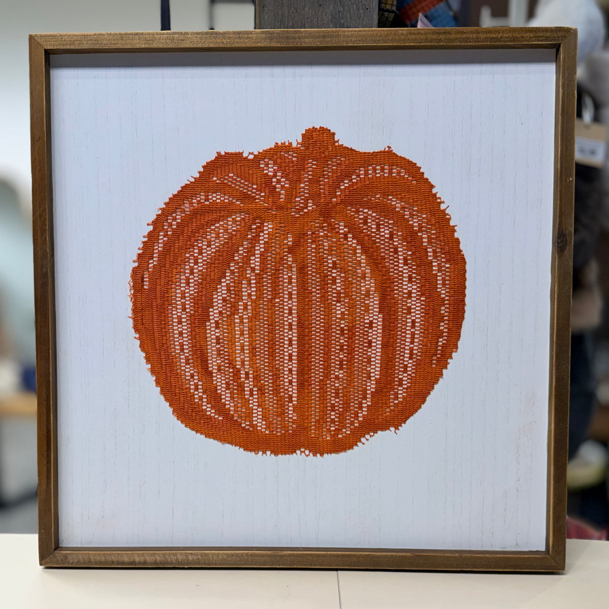 HBC: 'Heirloom Pumpkin' Wooden-Framed Wall Art