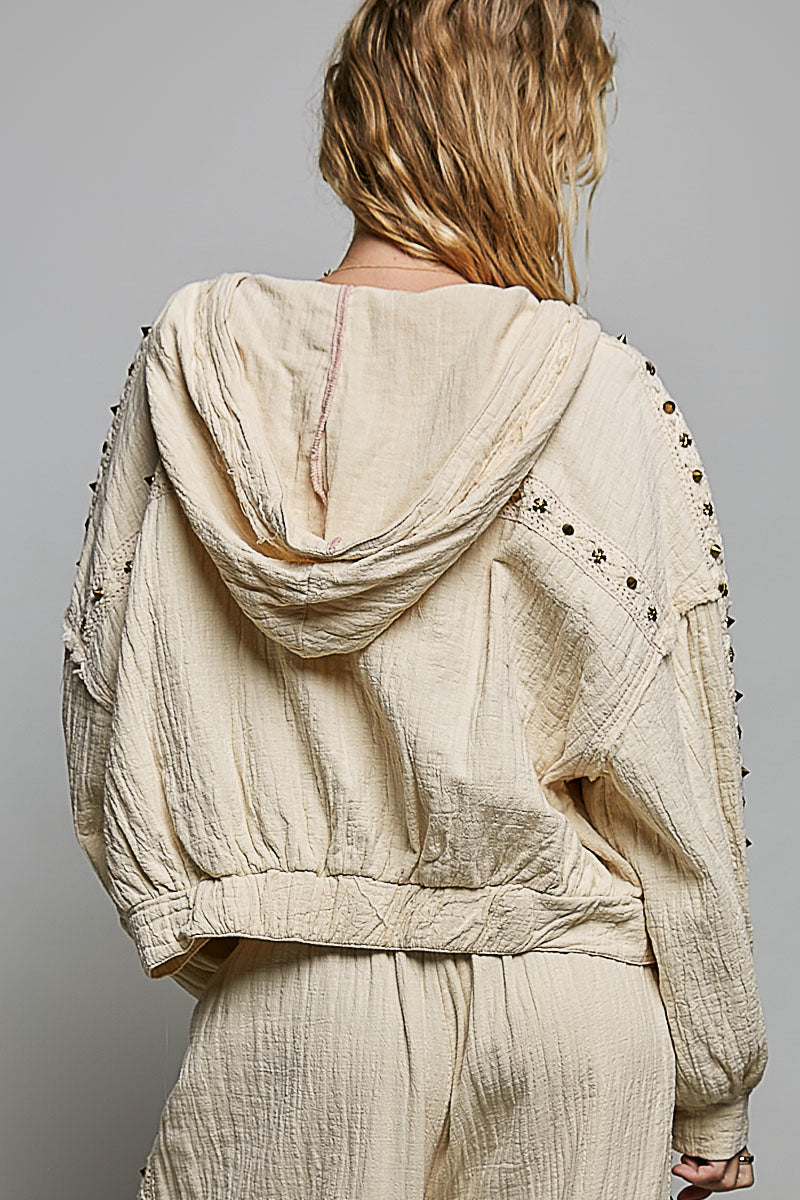 Deana Denim Hoodie