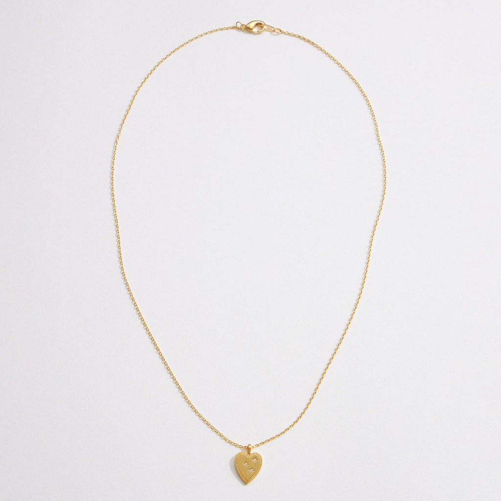 Heart w/Star Necklace