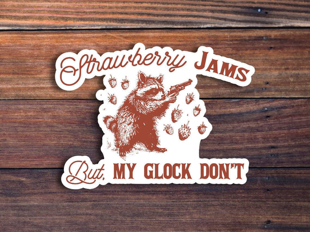 Strawberry Jams... Sticker