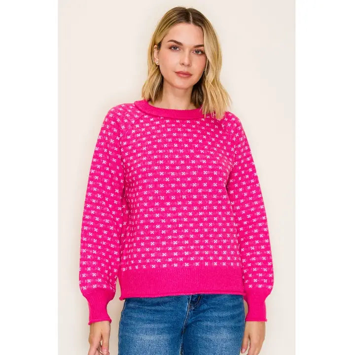 Holly Snowflake Sweater