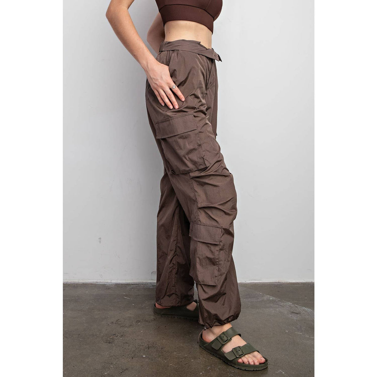 Heather Cargo Pants