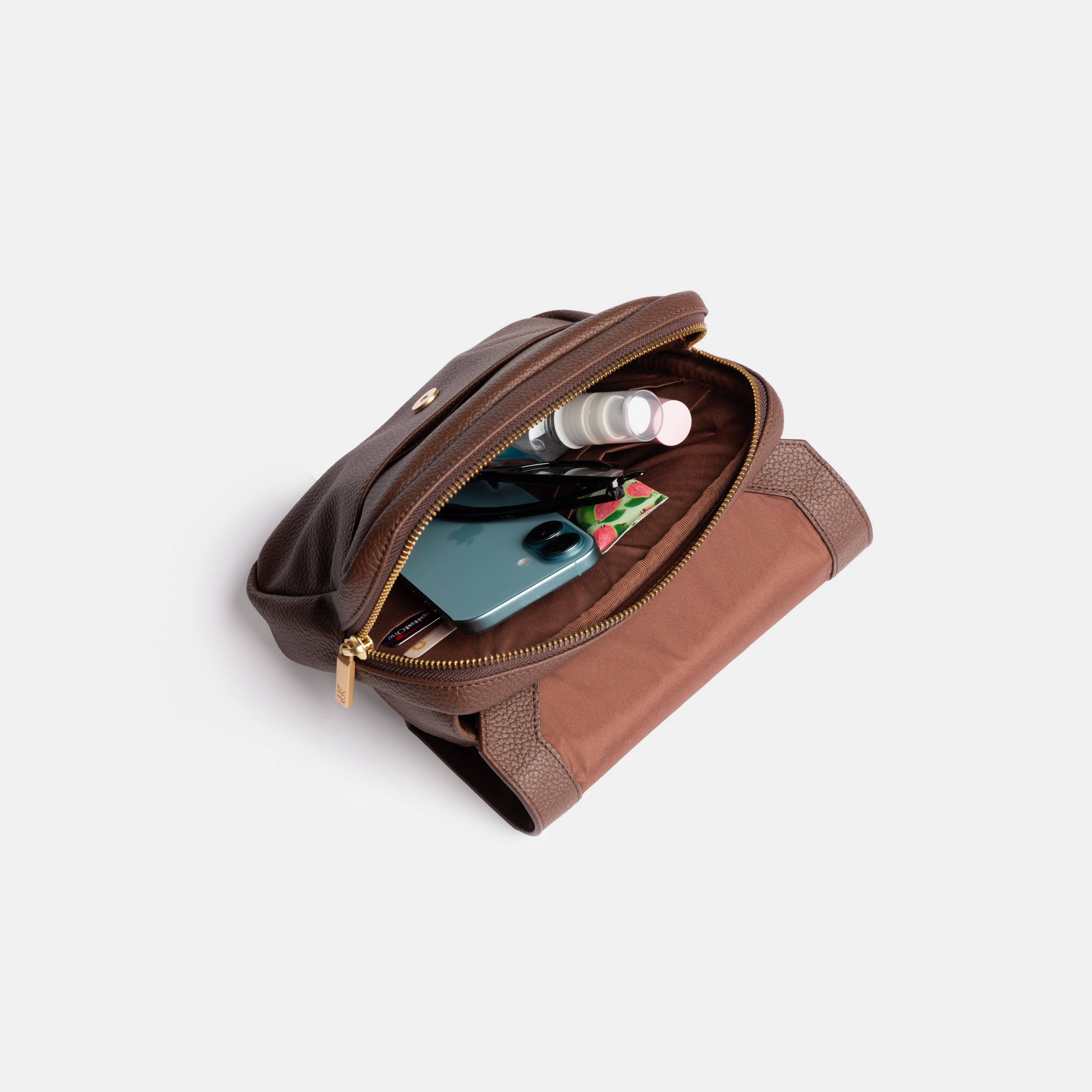 Dark Coffee Fanny Pack