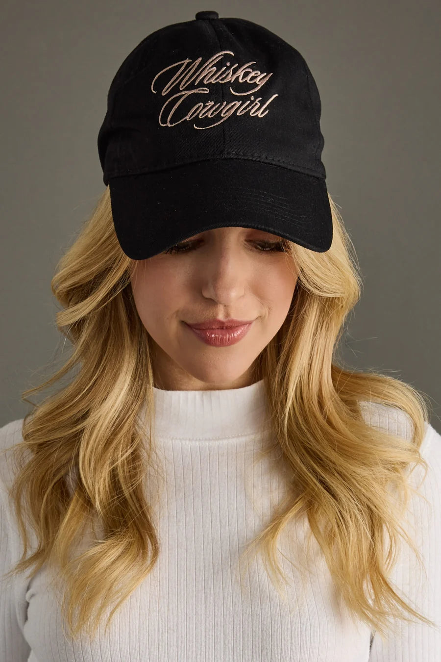 Whiskey Cowgirl Trucker Hat