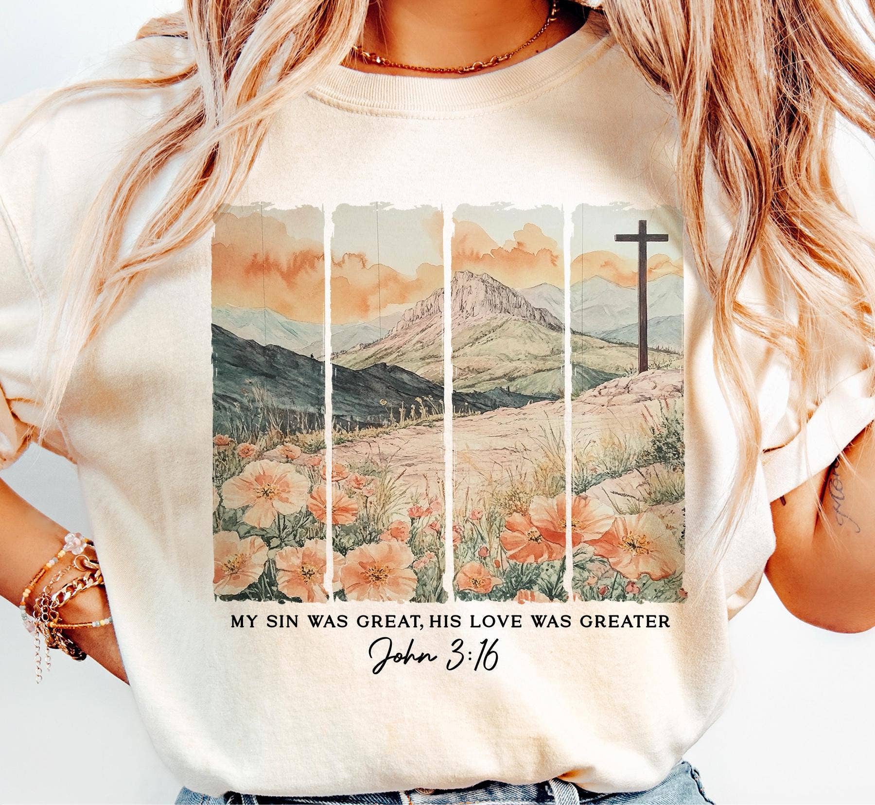 'His Love Was Greater' Tee