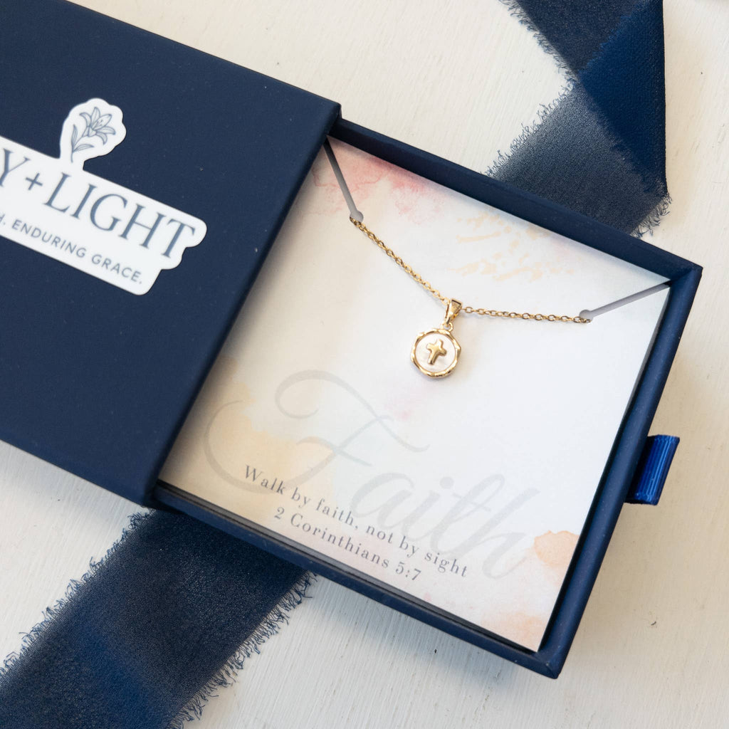 Faith Cross Necklace