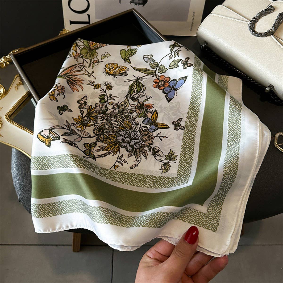 Butterfly Silk Scarf