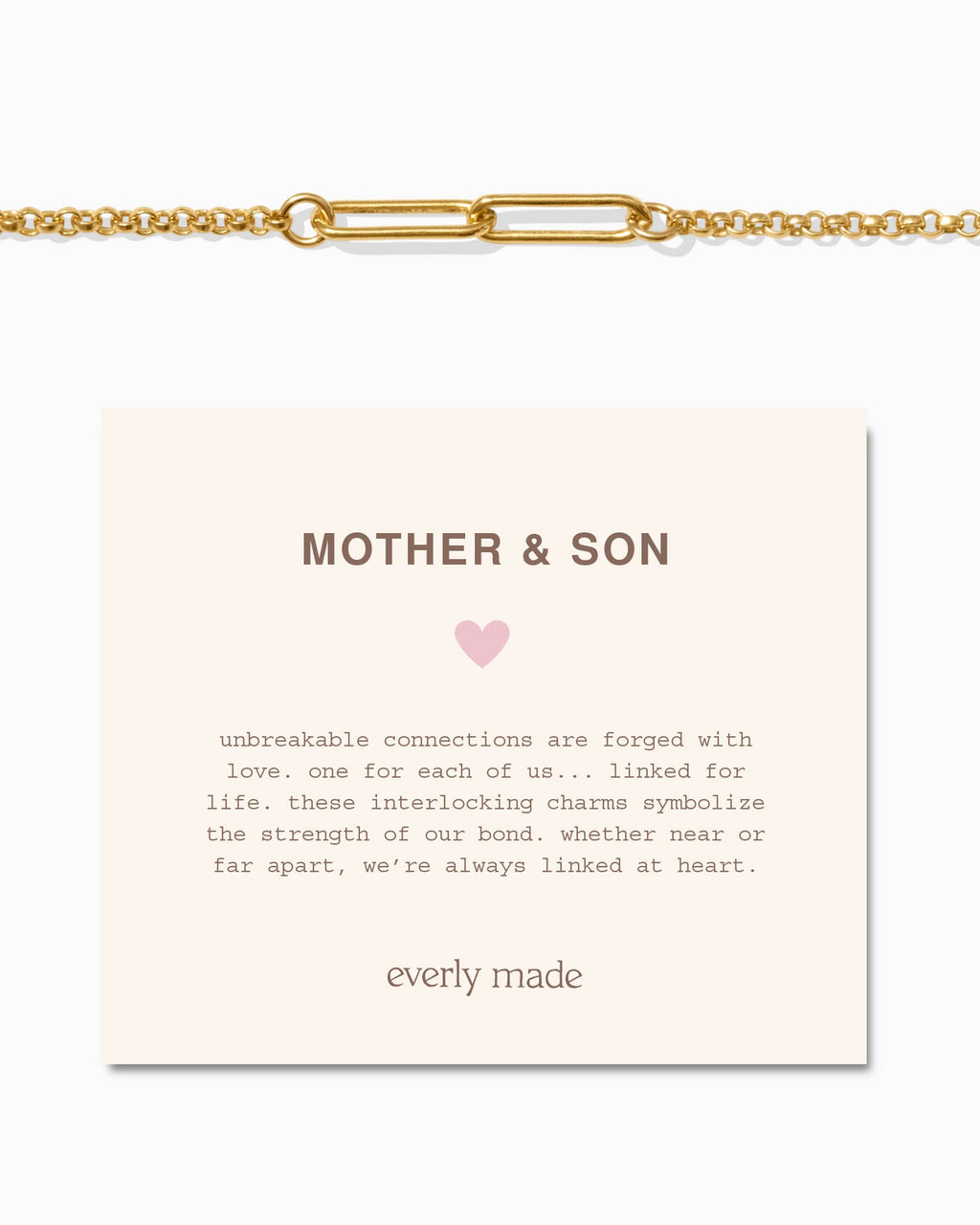 Linked Bracelet • Mother & Son