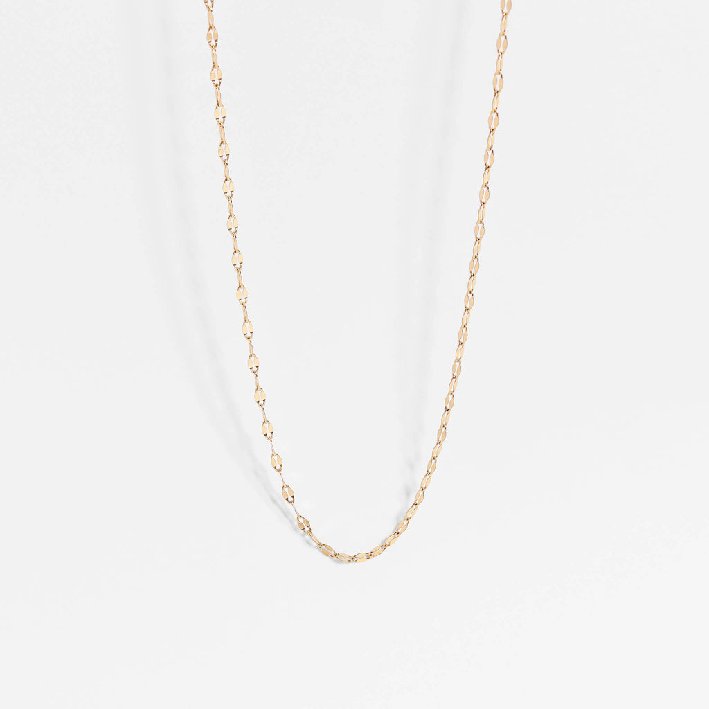 Mia Stainless Steel Lip Chain Necklace
