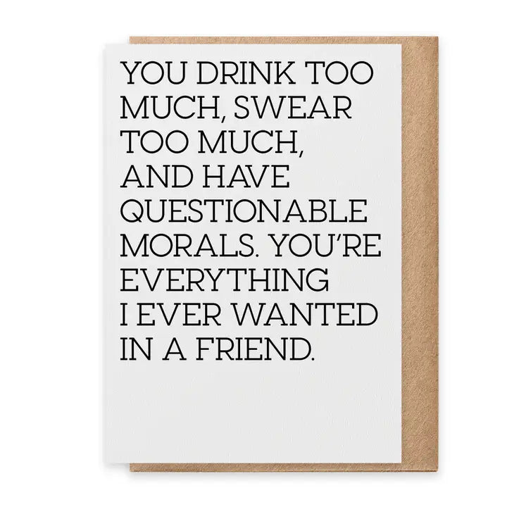 Friend Greeting Card