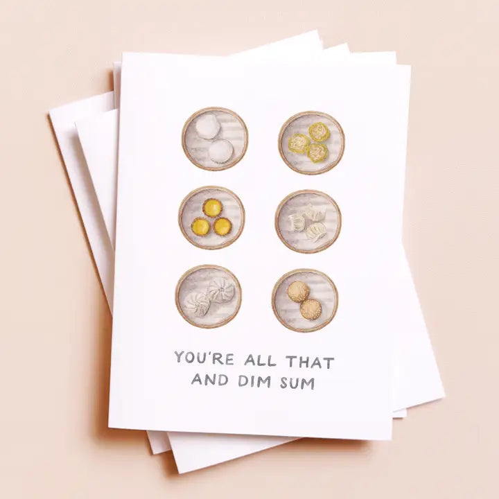 Dim Sum Greeting Card