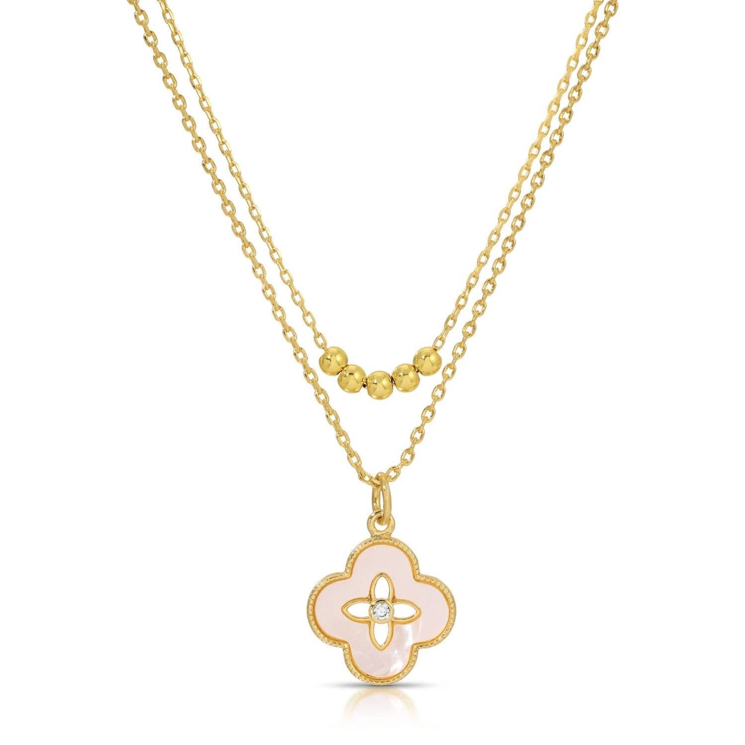 Clover Shell Necklace