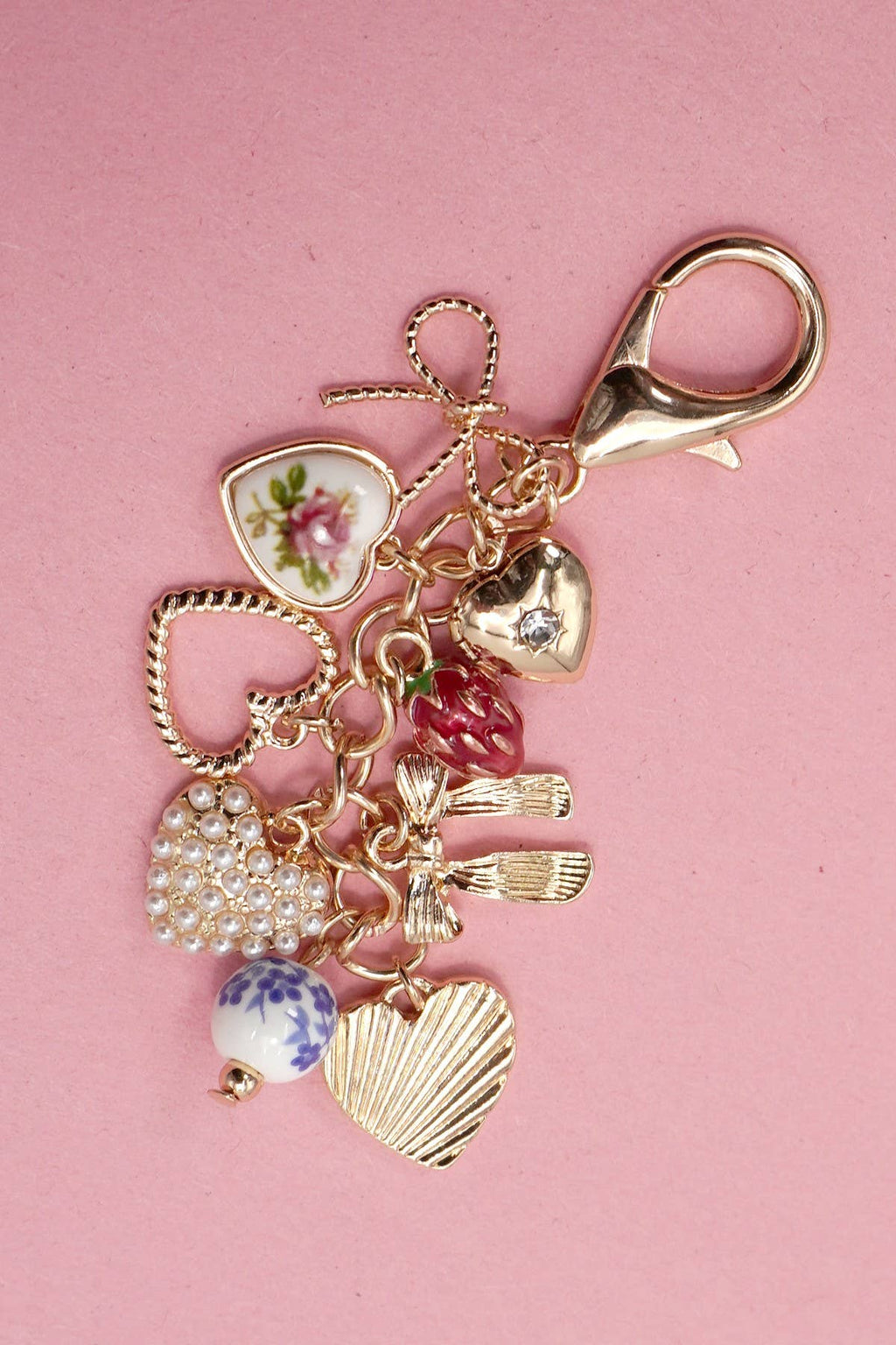 Heart Throb Bag Charm