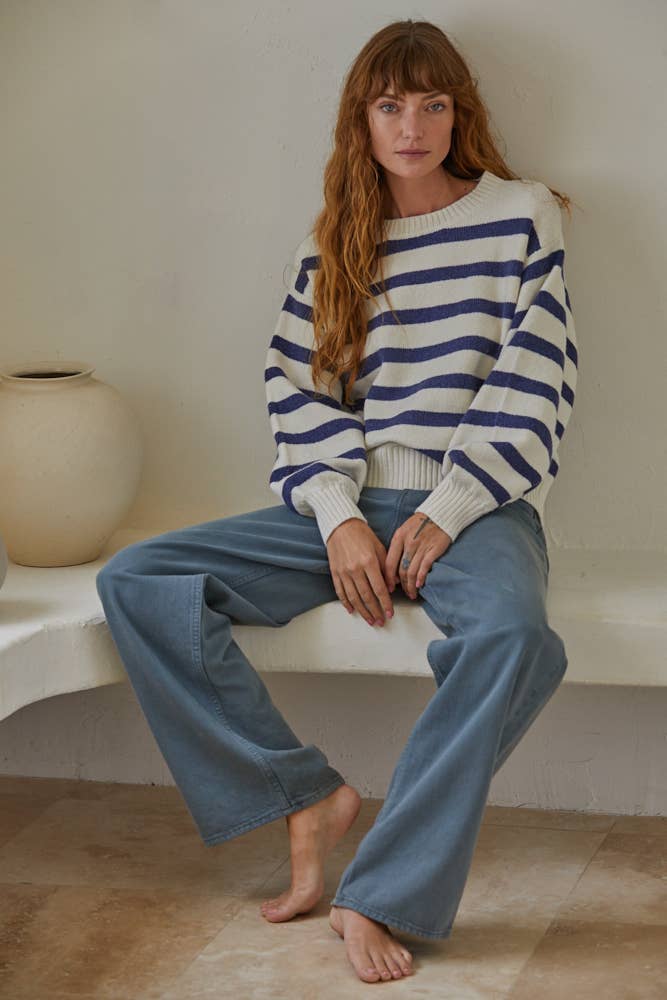Sailor Oversized Striped Sweater