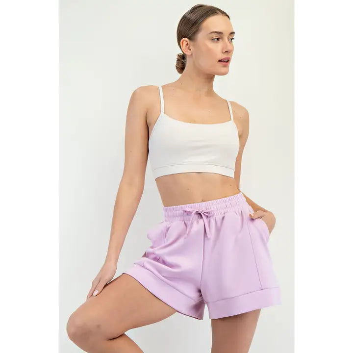 Blossom Pleated Lounge Shorts