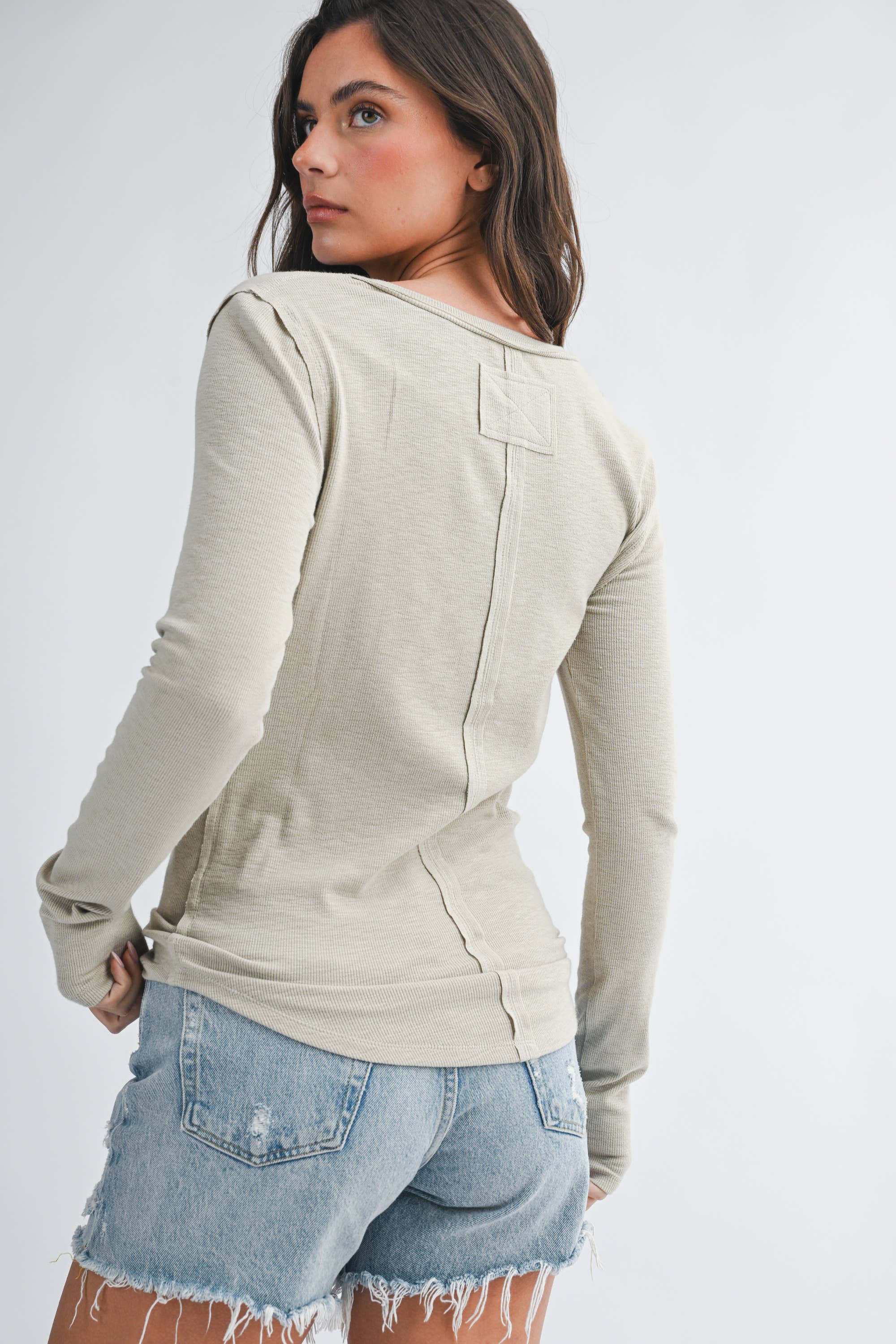 Harriet Campfire Henley Top