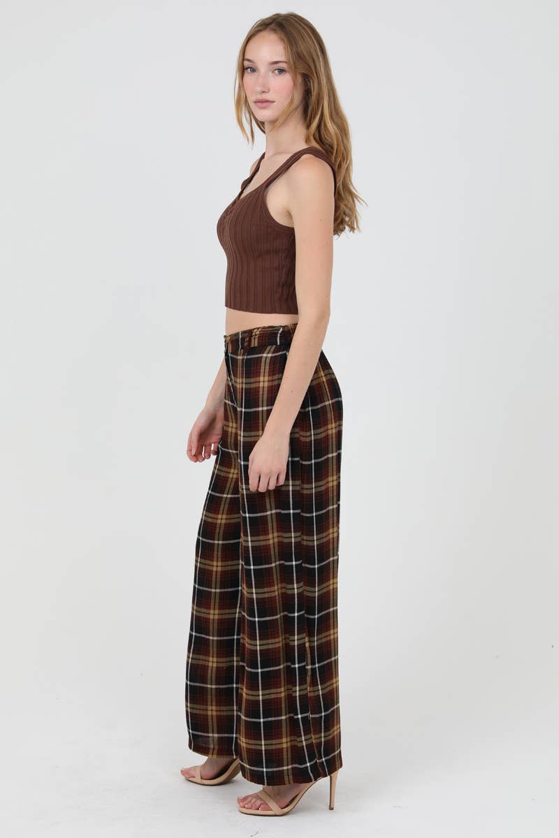Autumn Plaid Pants