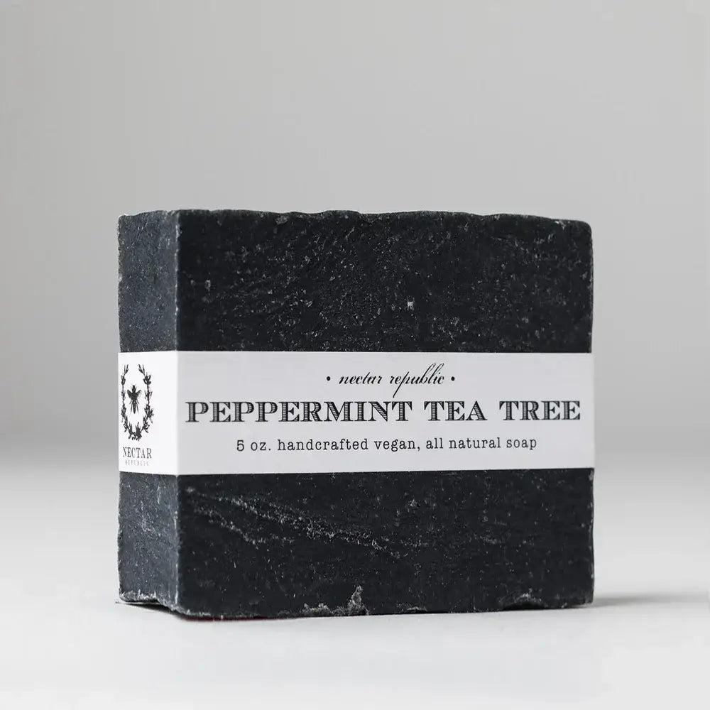 Peppermint Tea Tree Bath Soap 5oz