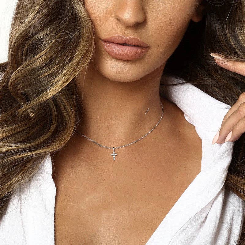 Dainty Cross Necklace