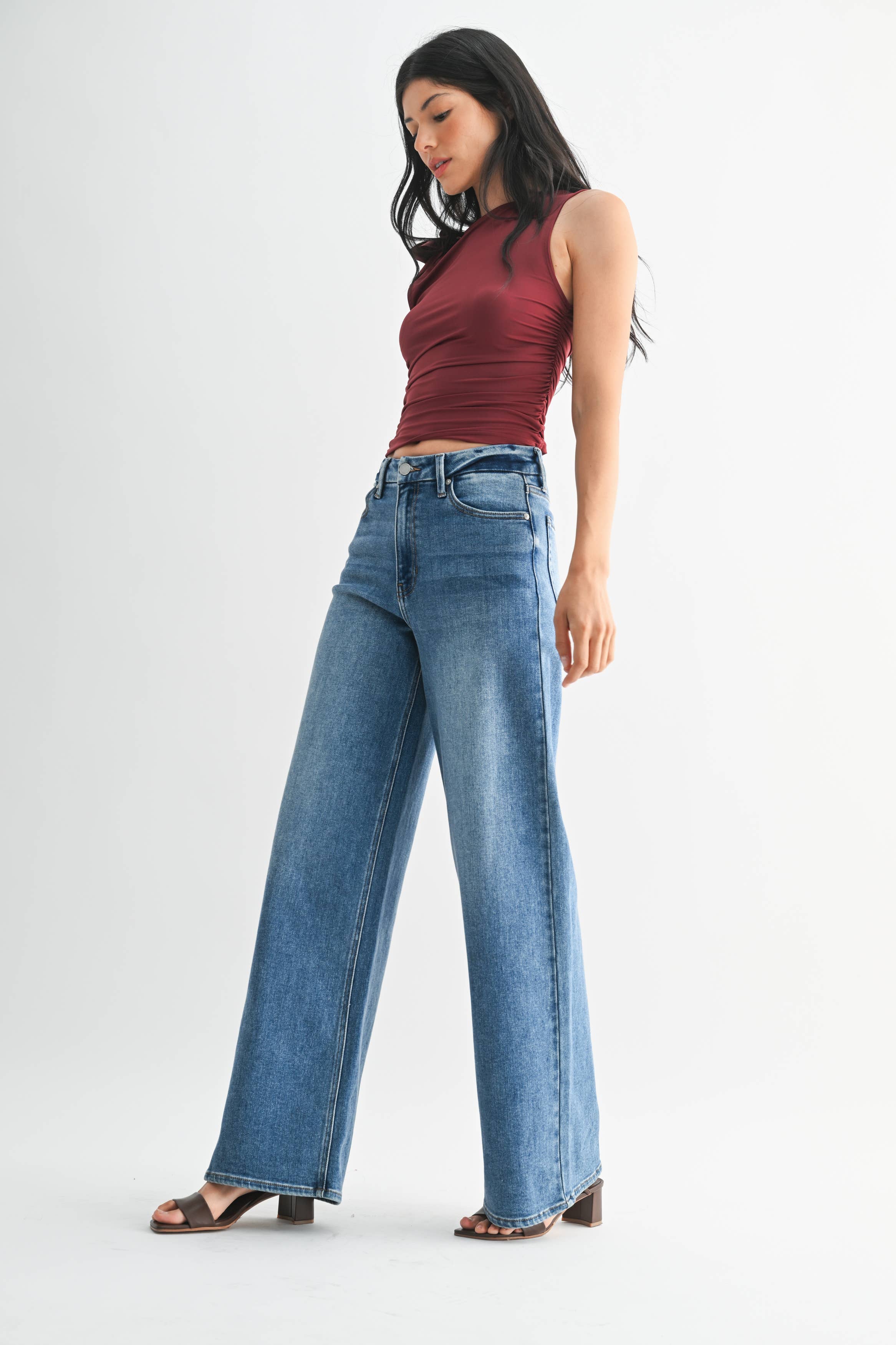 Penelope Palazzo Denim