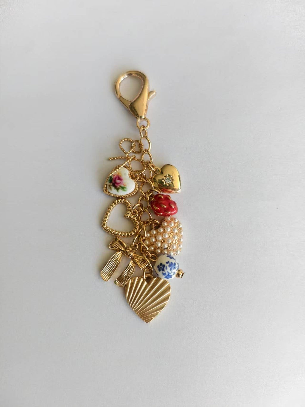 Heart Throb Bag Charm